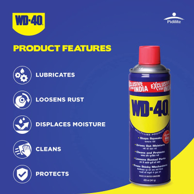 Pidilite WD-40, Multipurpose Spray (420ml)