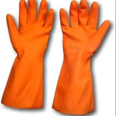 INDUSTRIAL SAFETY HAND GLOVES (Orange)