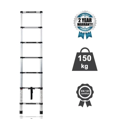 Single Telescopic Ladder 7 steps (6.5ft)